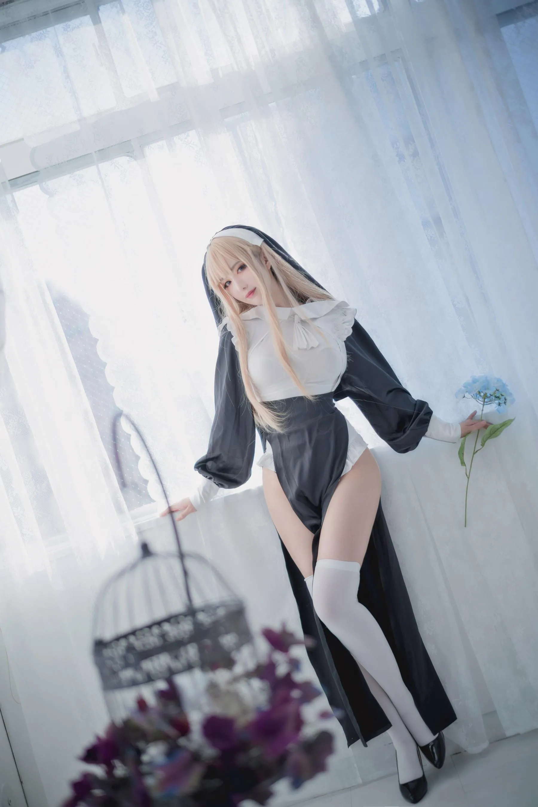 Shika小鹿鹿 – NO.83 修女 [17P]插图8